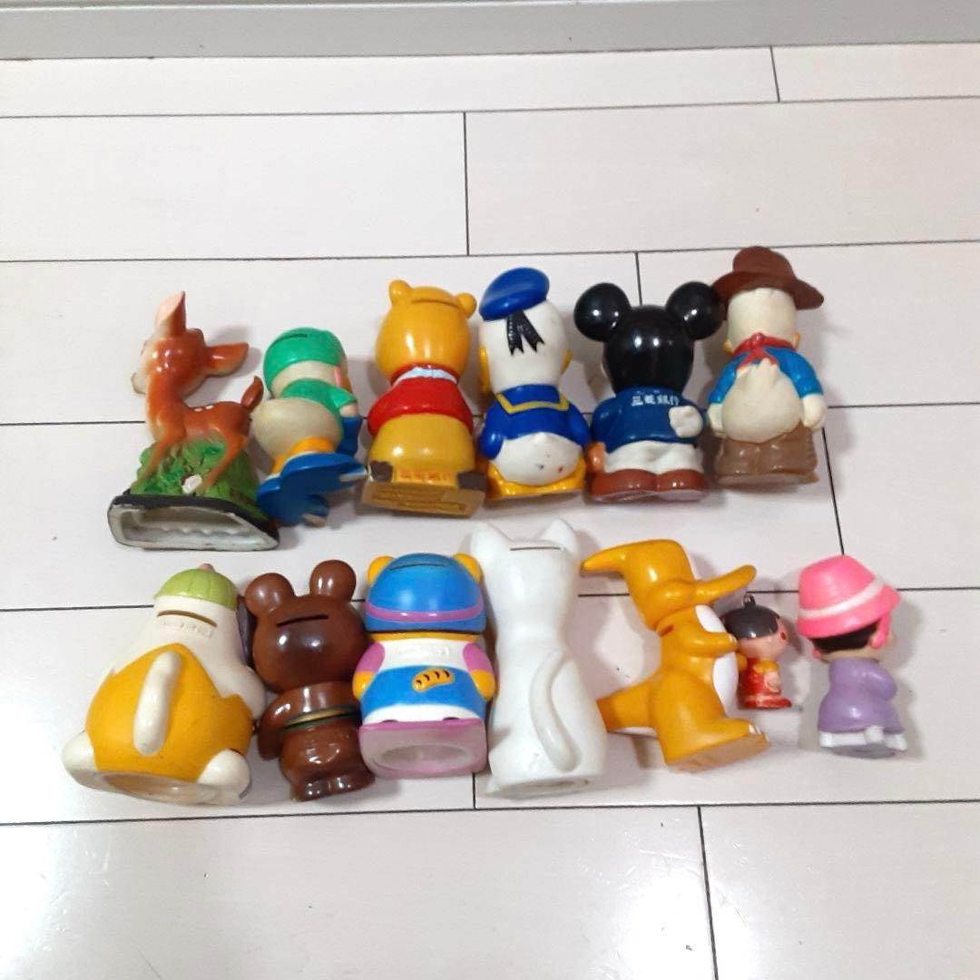 昭和レトロ　ソフビ貯金箱 まとめ売り