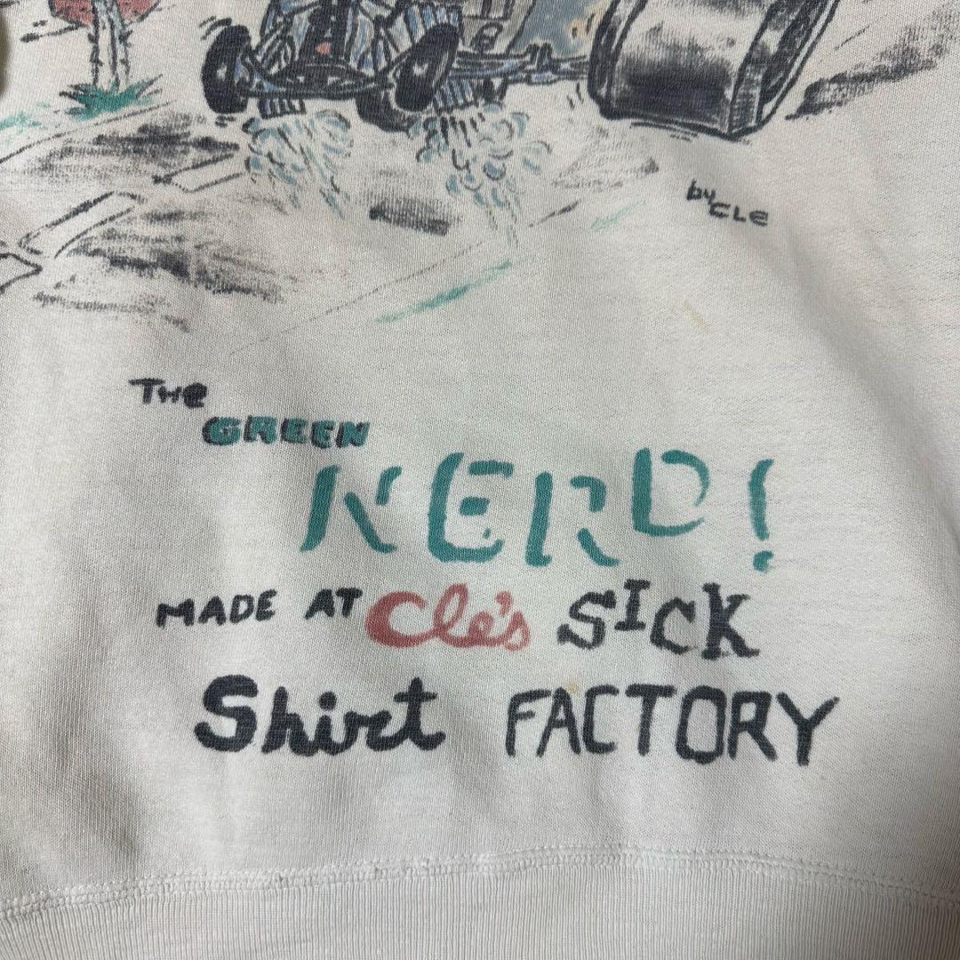 50s-60s CLE ホットロッド エアブラシ スウェット スーパービンテージ