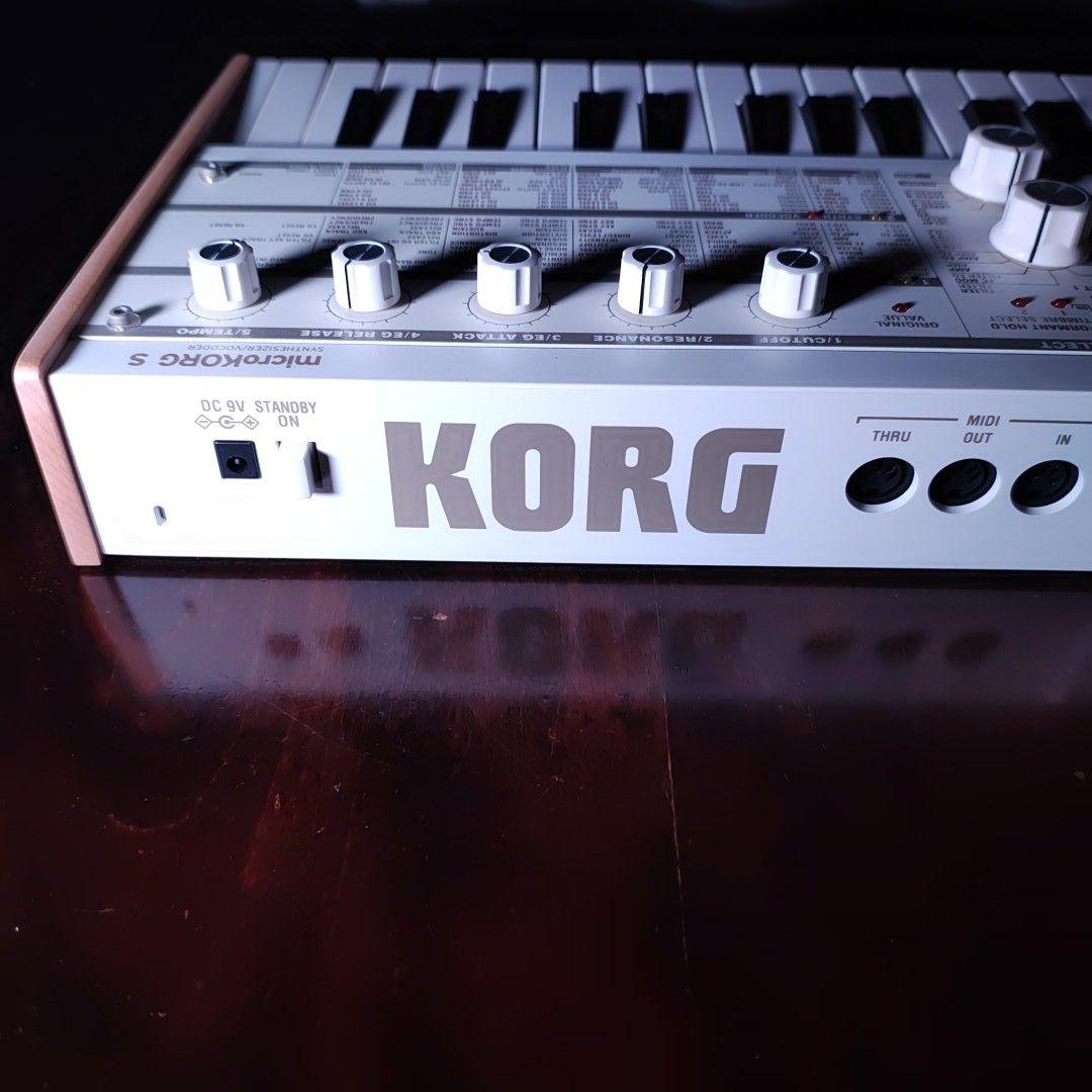 元箱 説明書 KORG microKORG S ボコーダー スピーカー内蔵