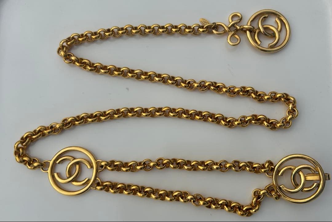 CHANEL ゴールド チェーンベルト