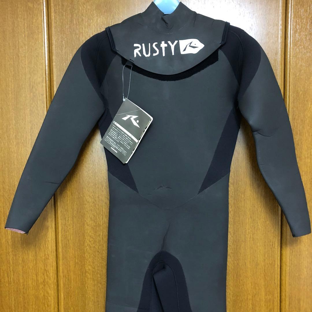 〔未使用〕RUSTY フルスーツ ウェットスーツ ブラック ネオプレン