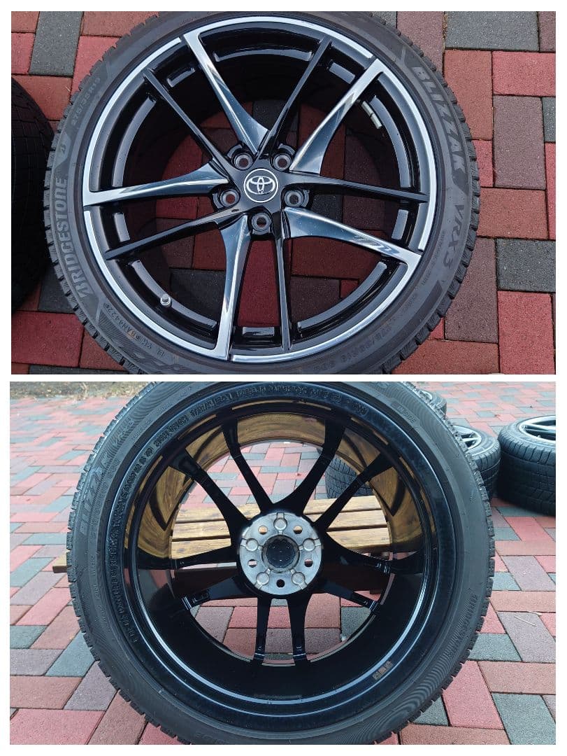 S NGRスープラRZ19インチ純正ホイール+スタッドレスタイヤセット