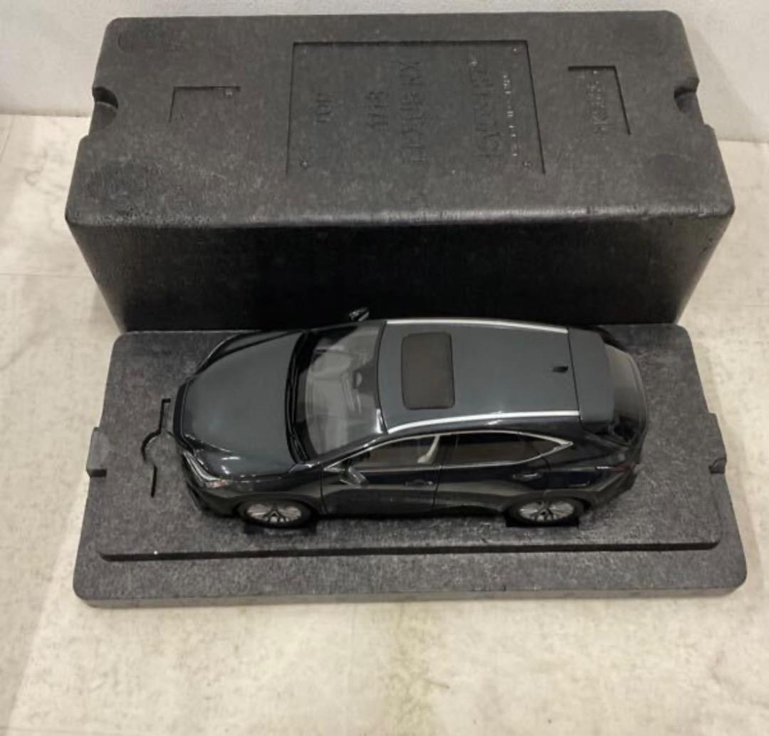 ミニカー　京商 1/18 レクサス NX 450h+Graphite Black