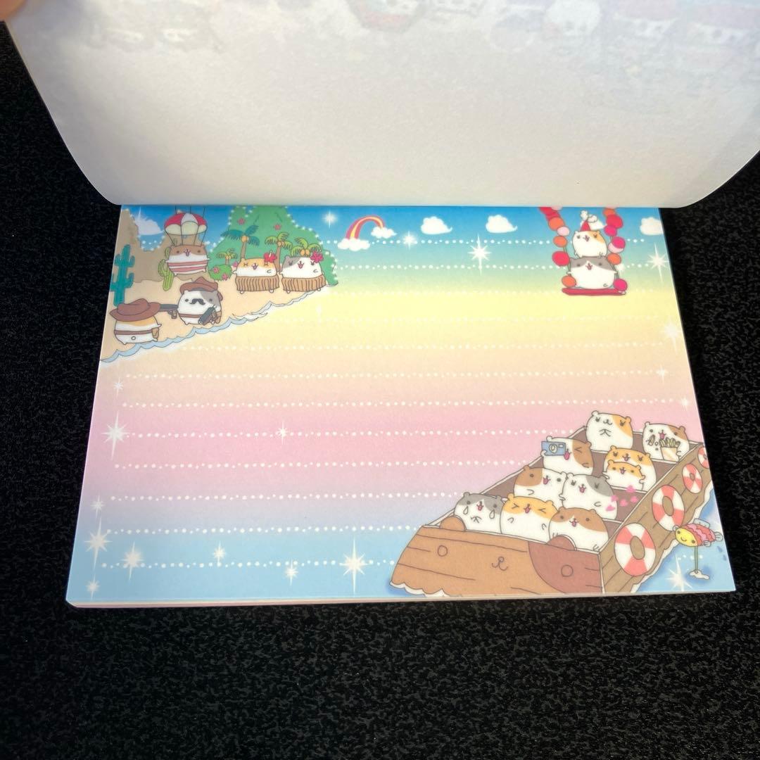 【2001年】サンエックス ハムハムパーク メモ帳　シール付 廃盤