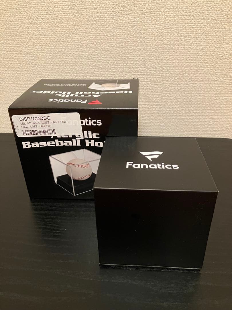 ドジャース 佐々木朗希　サインボール　ケース付 優勝　大谷 fanatics