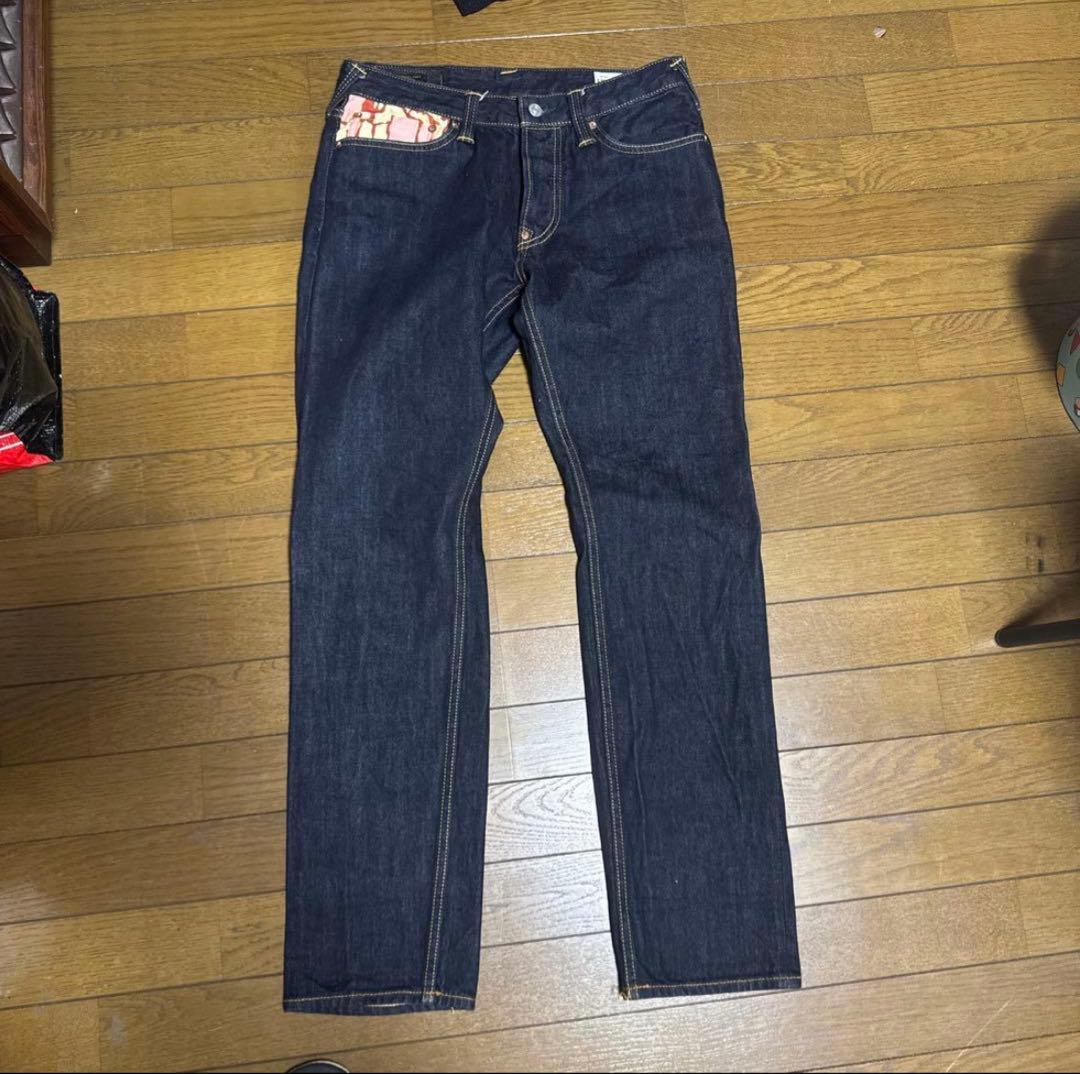 EVISU 迷彩柄カモメデニム