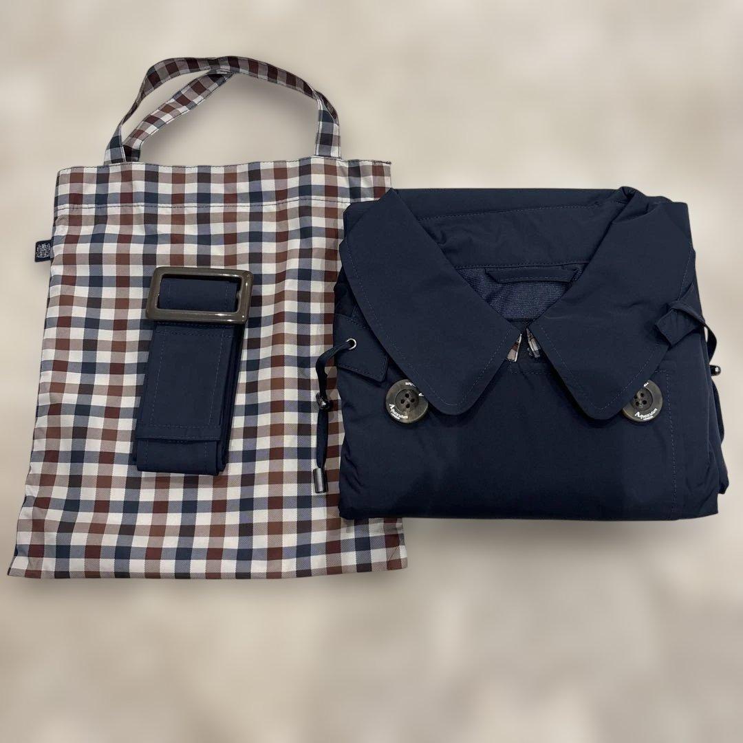 JAL機内限定　アクアスキュータム　トレンチレインコート