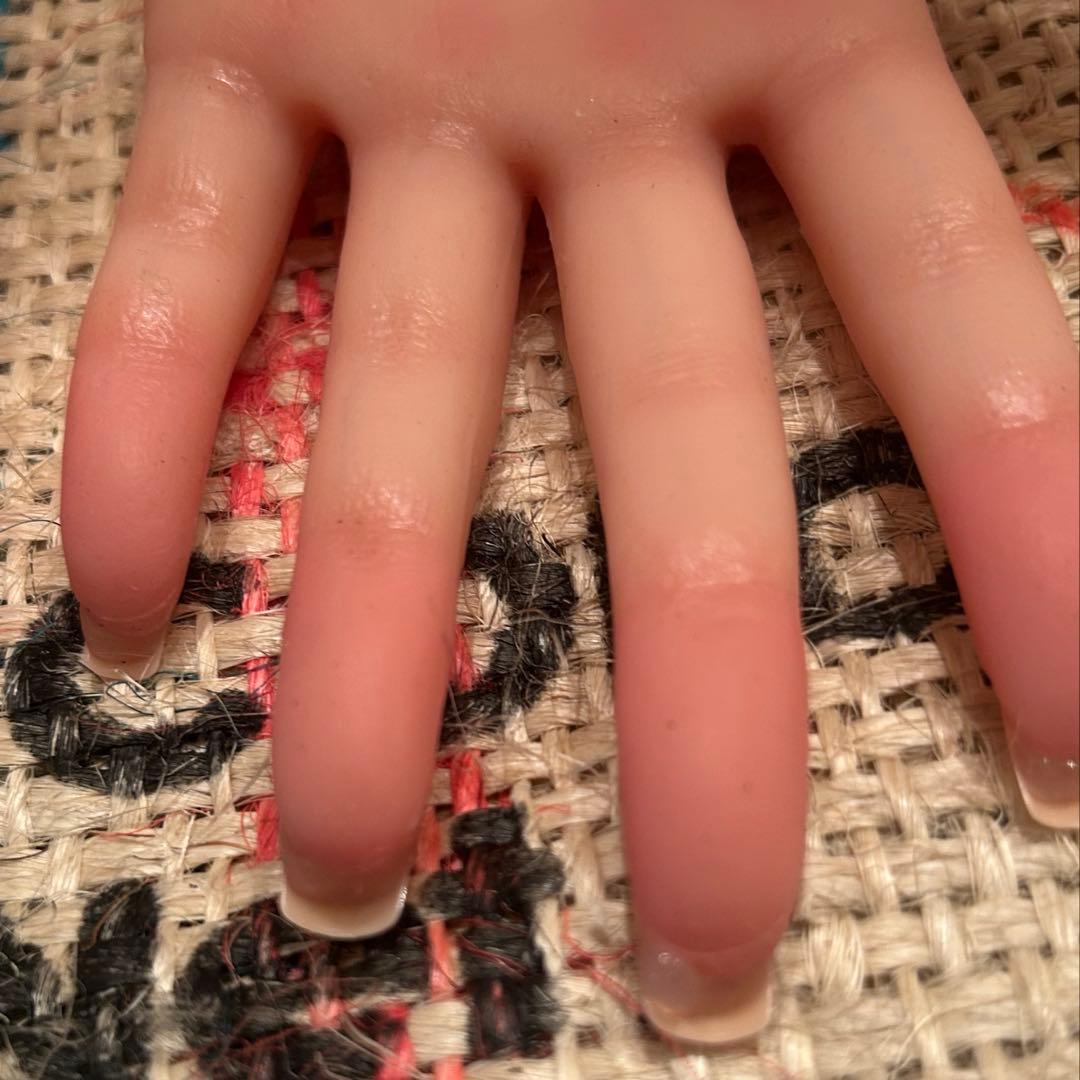 ❣️シリコン製★ハンドマネキン★ハンドトルソー★3D手模型★女性の手★ネイル付き