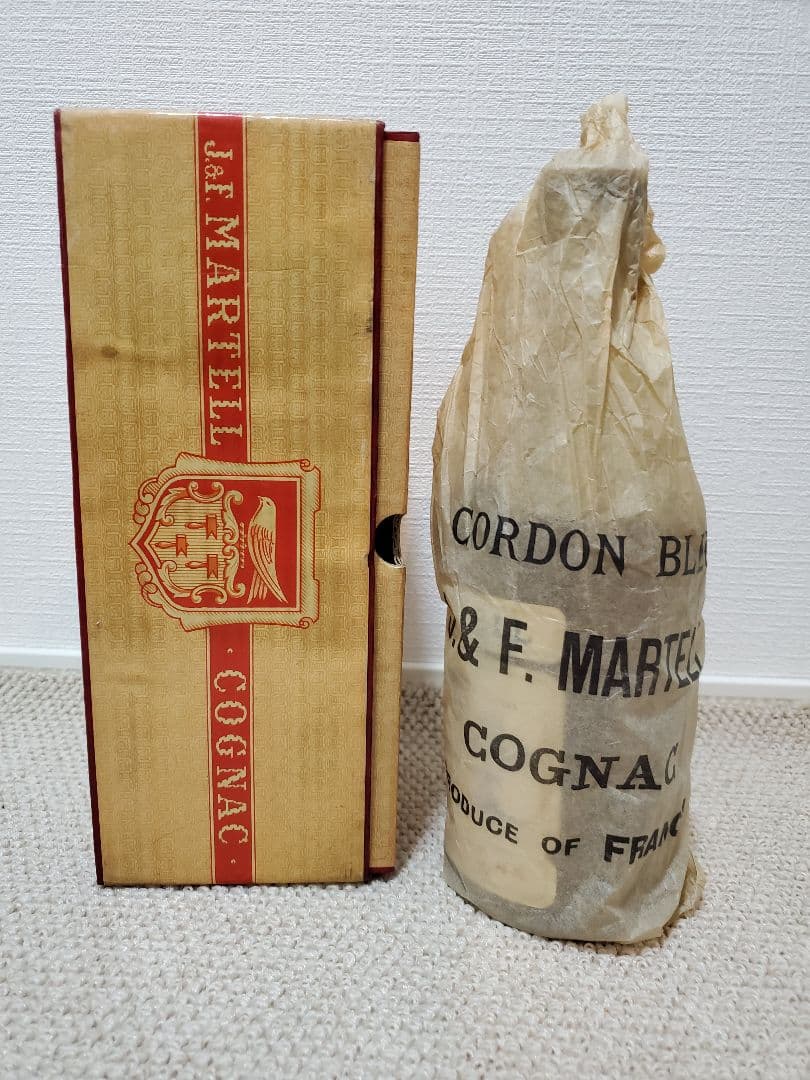 未開栓　ブランデー　マーテル　コルドンブルー　700ml　共箱付　スタンプ　古酒