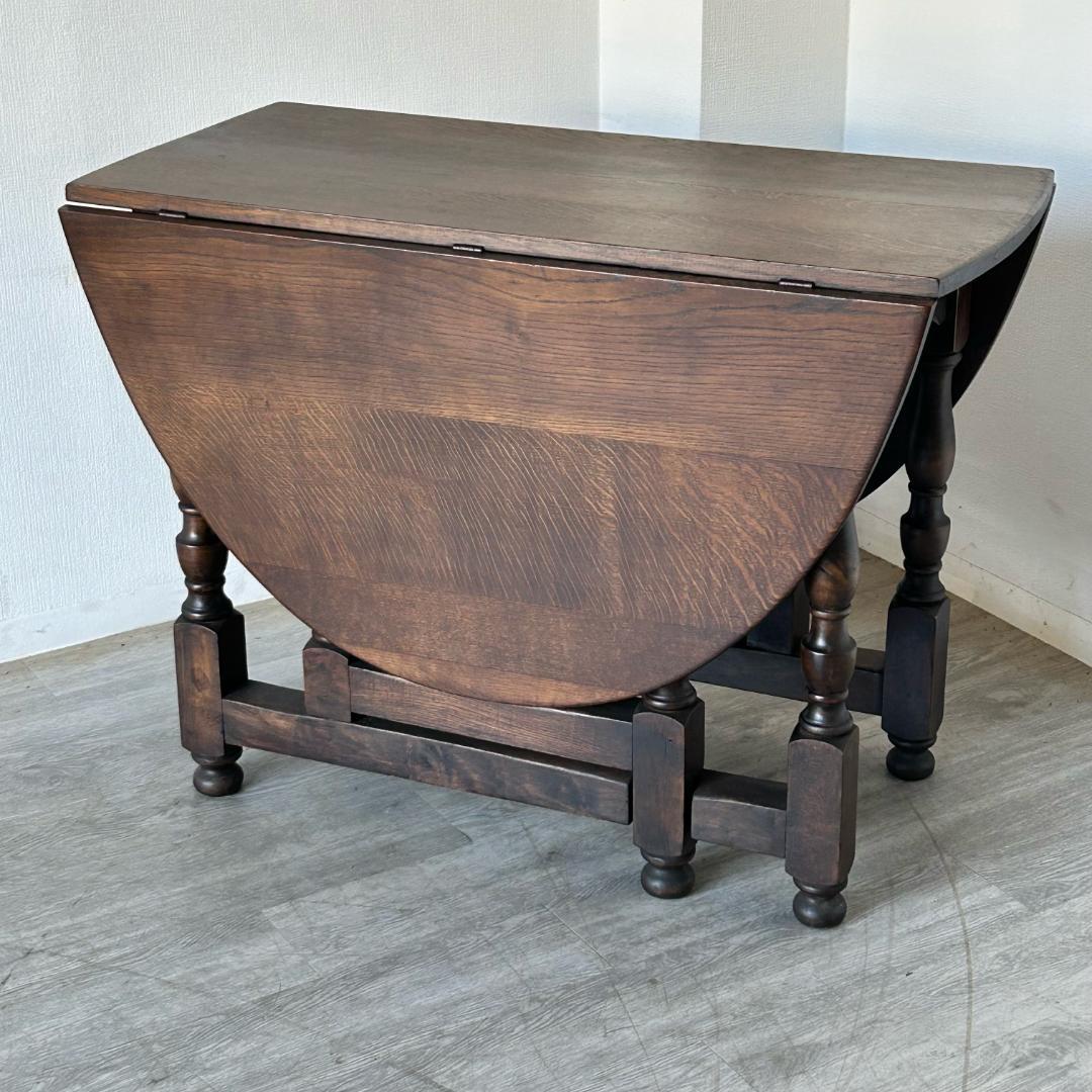 アンティーク 家具 ゲートレッグテーブルテーブル 1930年頃 英国製 552A