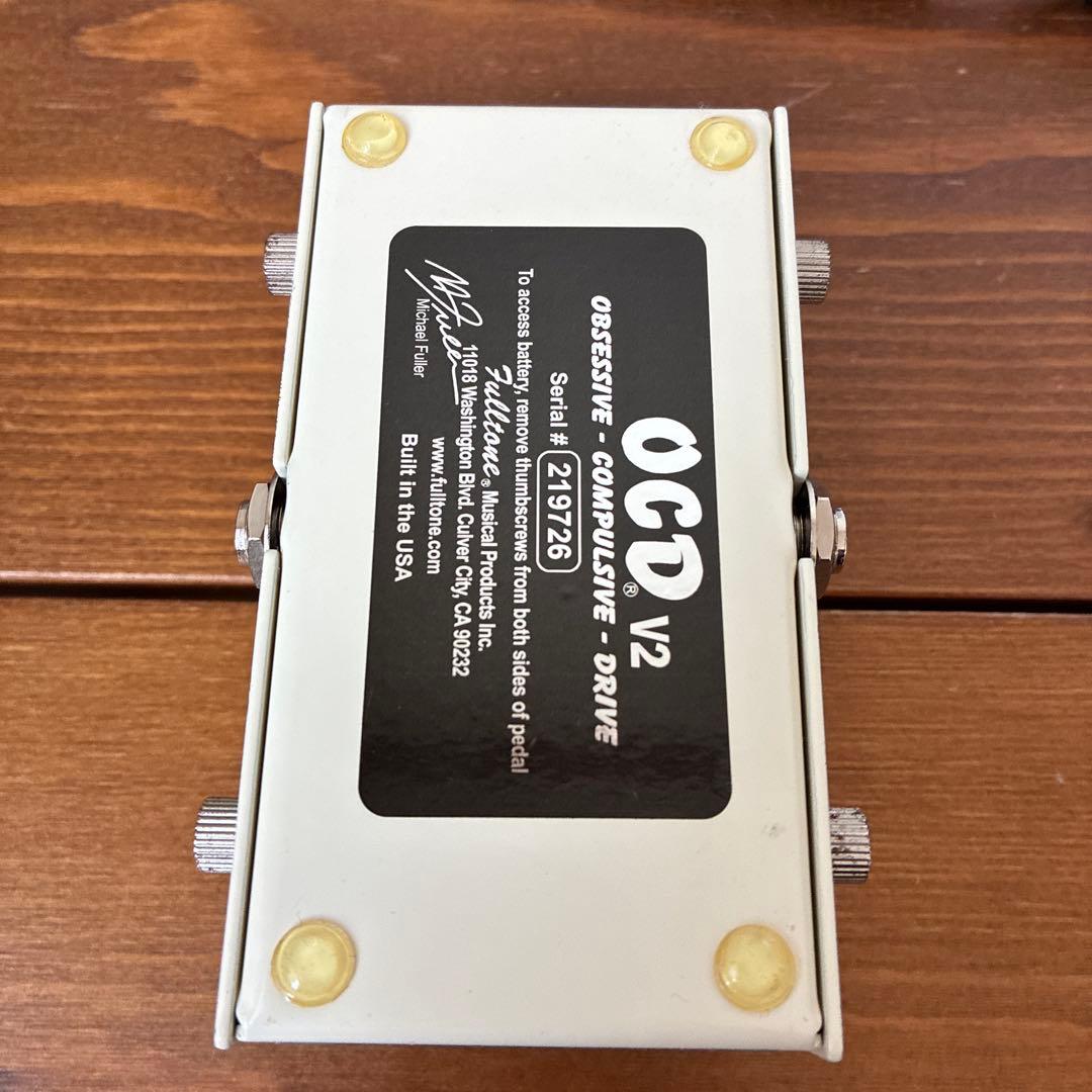美品 Fulltone OCD V2 青LED オーバードライブ