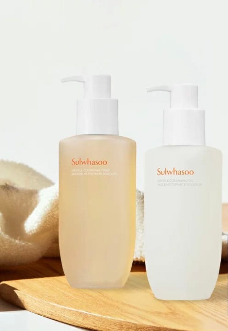 雪花秀 順行クレンジングデュオセット(フォーム200ml +オイル200ml)