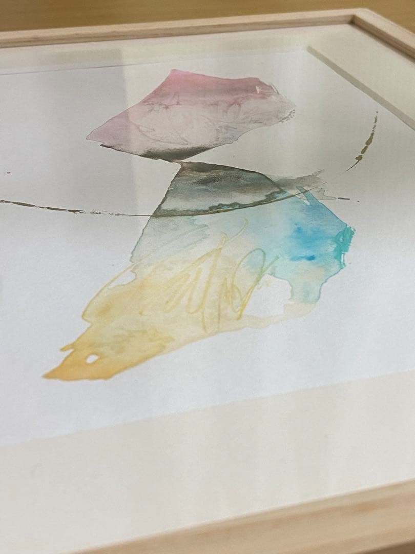 野村佳代　原画　作品　絵画　美術　水彩画　抽象画