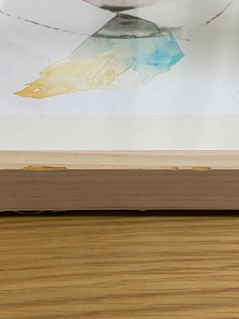 野村佳代　原画　作品　絵画　美術　水彩画　抽象画