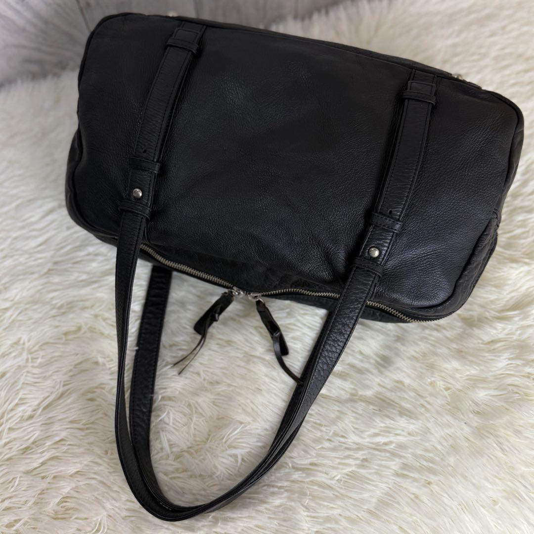 YOHJI YAMAMOTO ヨウジ ヤマモト レザー ベルト ショルダーバッグ