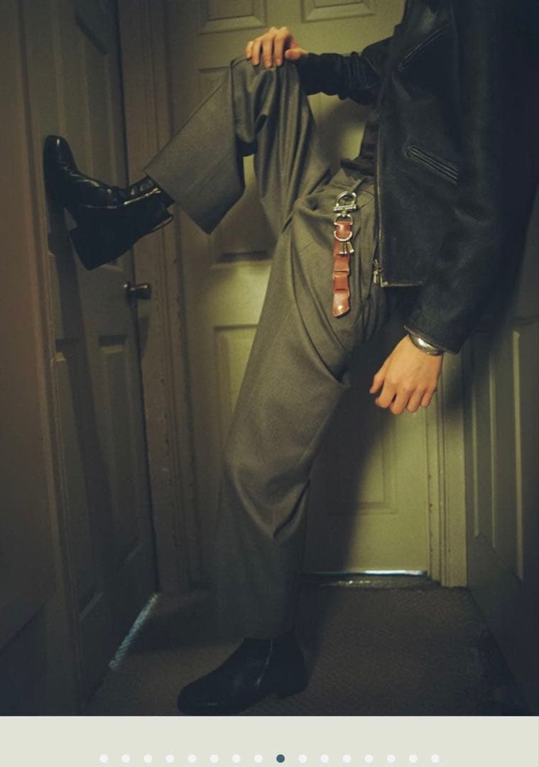 【新品未使用】再度お値下げ！リドムLlife LEATHER KEY CHAIN