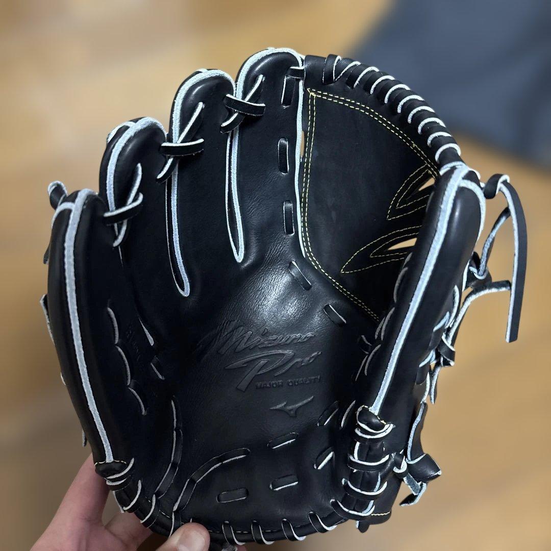 Mizuno Pro ミズノプロ 硬式 左 投手 グローブ 黒 5DNA