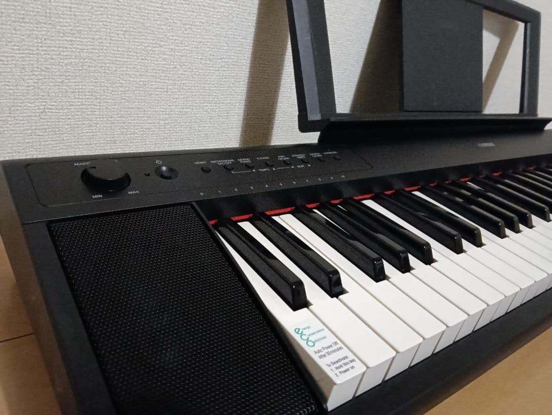 Yamaha 電子ピアノ ブラック ACアダプター付き ピアジェロ 美品