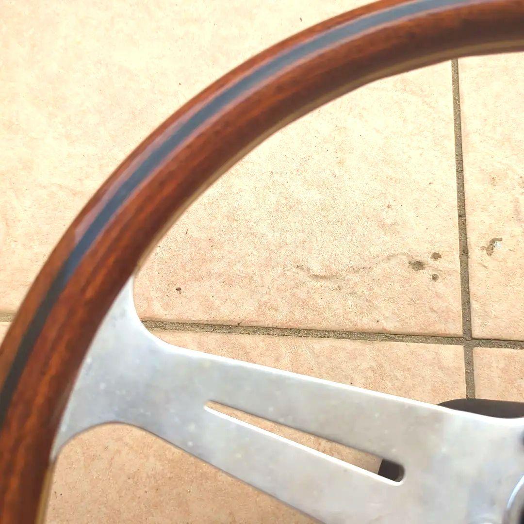 ナルディ Nardi ステアリング 3スポークウッド ビンテージ