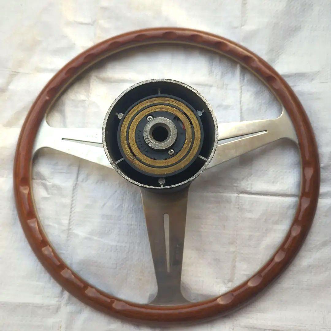 ナルディ Nardi ステアリング 3スポークウッド ビンテージ
