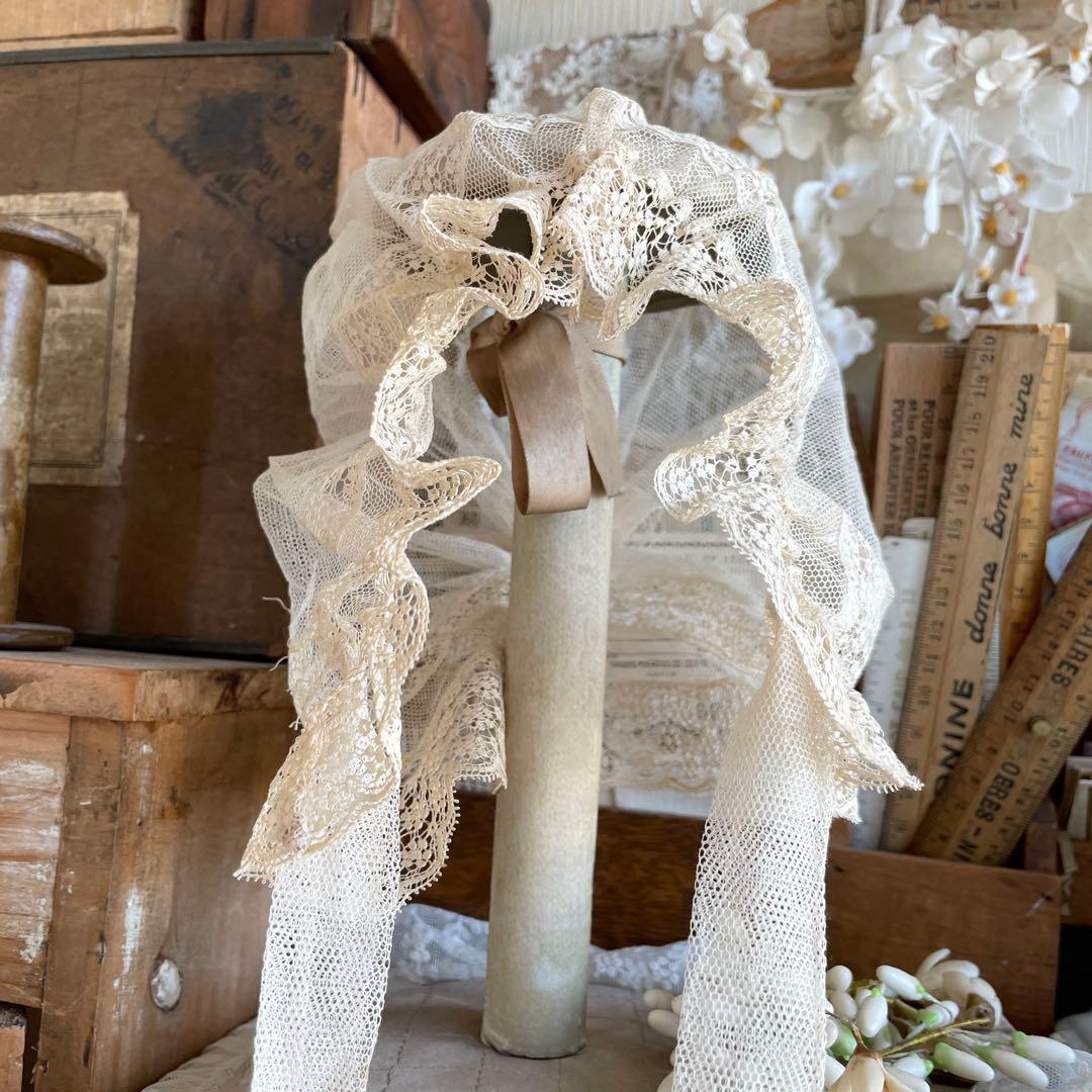 フランスアンティーク　ボネ