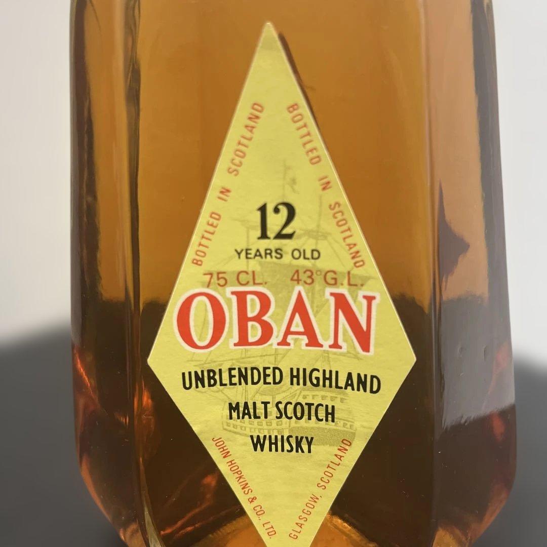 【超希少】OBAN 12 Years Whisky