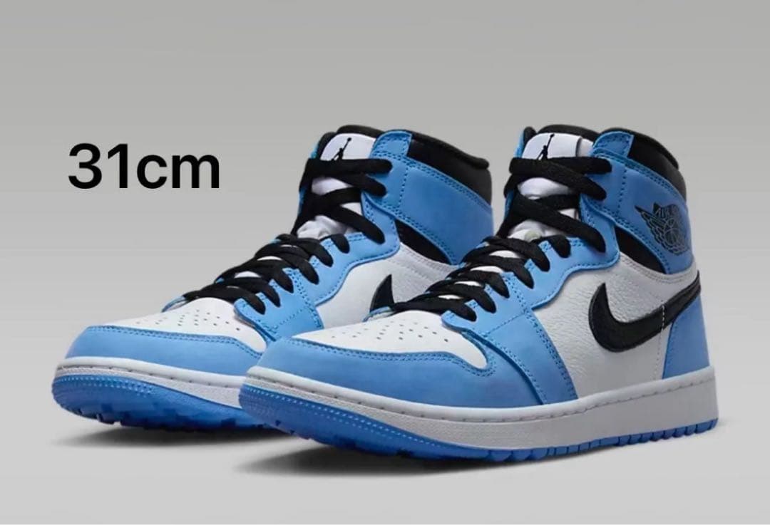 ナイキ エアジョーダン1 ハイ ゴルフ ユニバーシティブルー