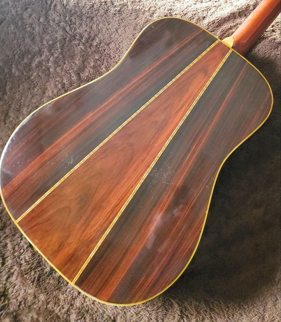 ​74年製 トップ単板　Takamine DM ELITE TW-30 縦ロゴ