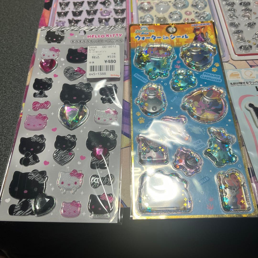 正規品 ボンボンドロップシール クロミ モモンガ 101匹わんちゃん コットン