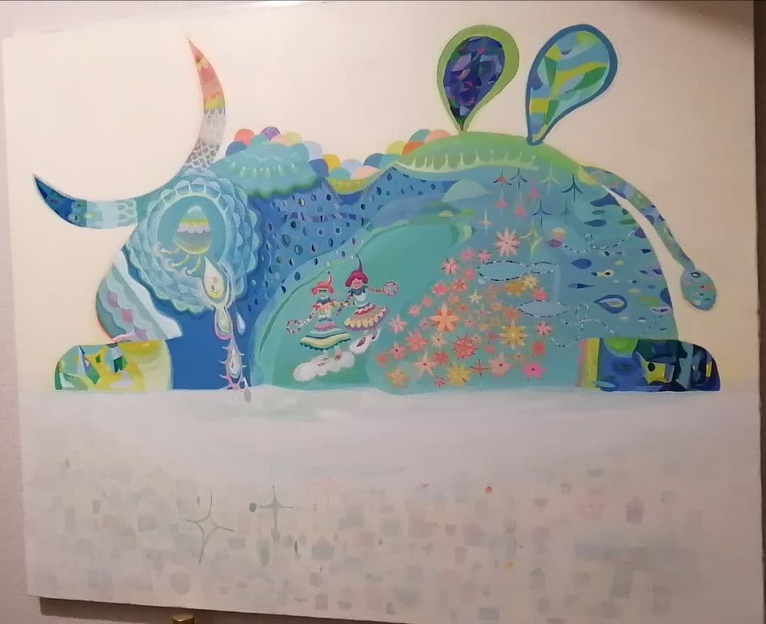 画家の卵の絵です。