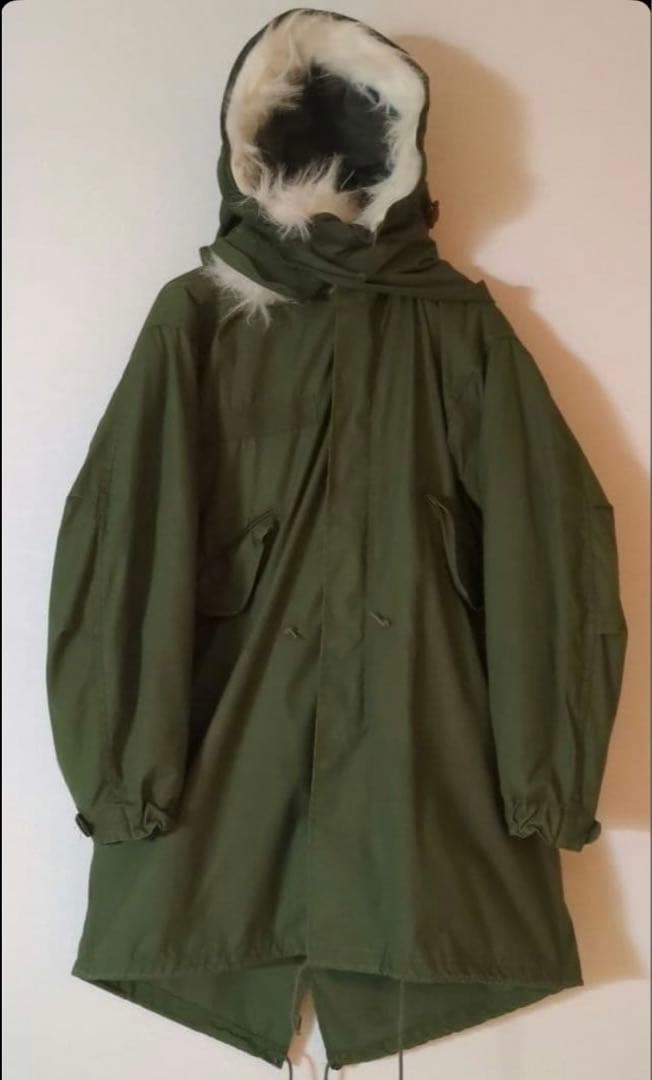 M-65 フィッシュテールパーカー アルミジップ XSサイズ フルセット