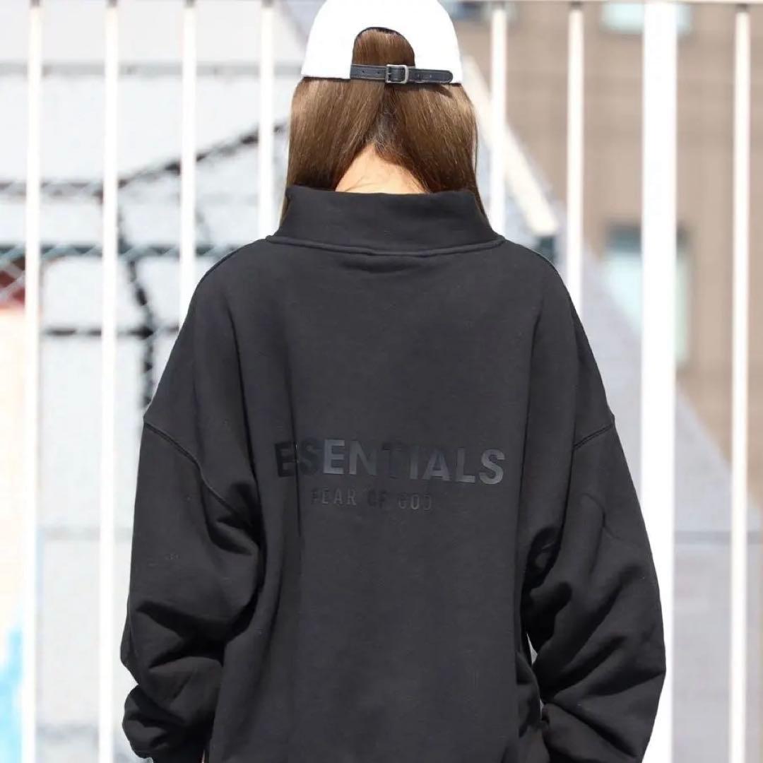 FOG ESSENTIALS/エッセンシャルズ ハーフジップ　スウェット