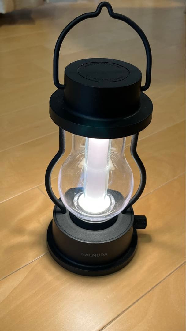 BALMUDA USB充電式ランタン ブラック