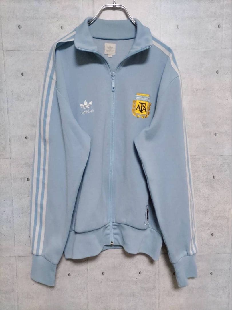 アディダス　トラックジャケット トレフォイル　アルゼンチン代表ワールドカップM