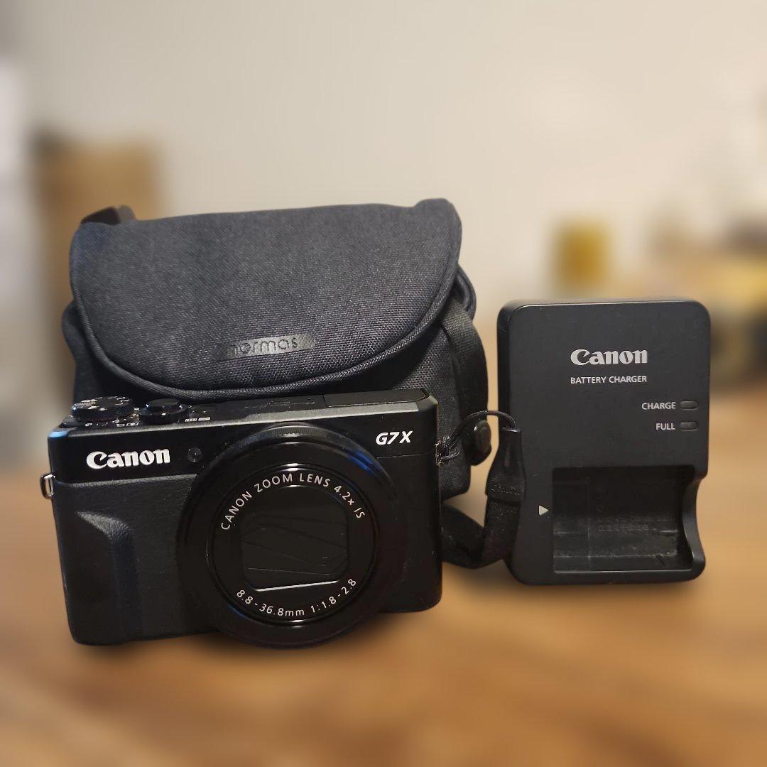 り*ん様 Canon PowerShot G7X Mark II 本体と充電器バ