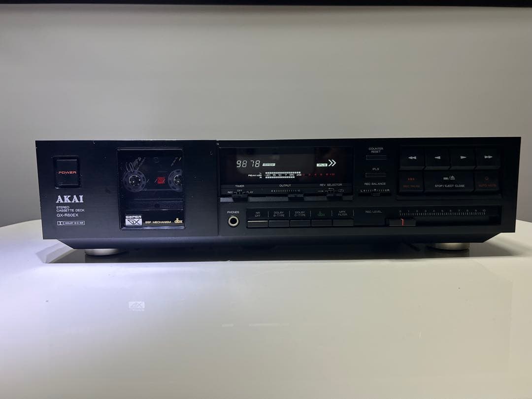 AKAI カセットデッキ GX-R60EX【動作品】