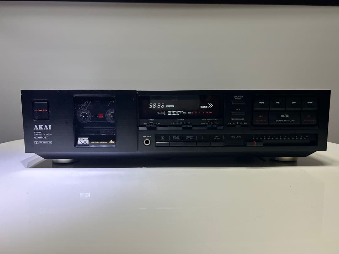 AKAI カセットデッキ GX-R60EX【動作品】