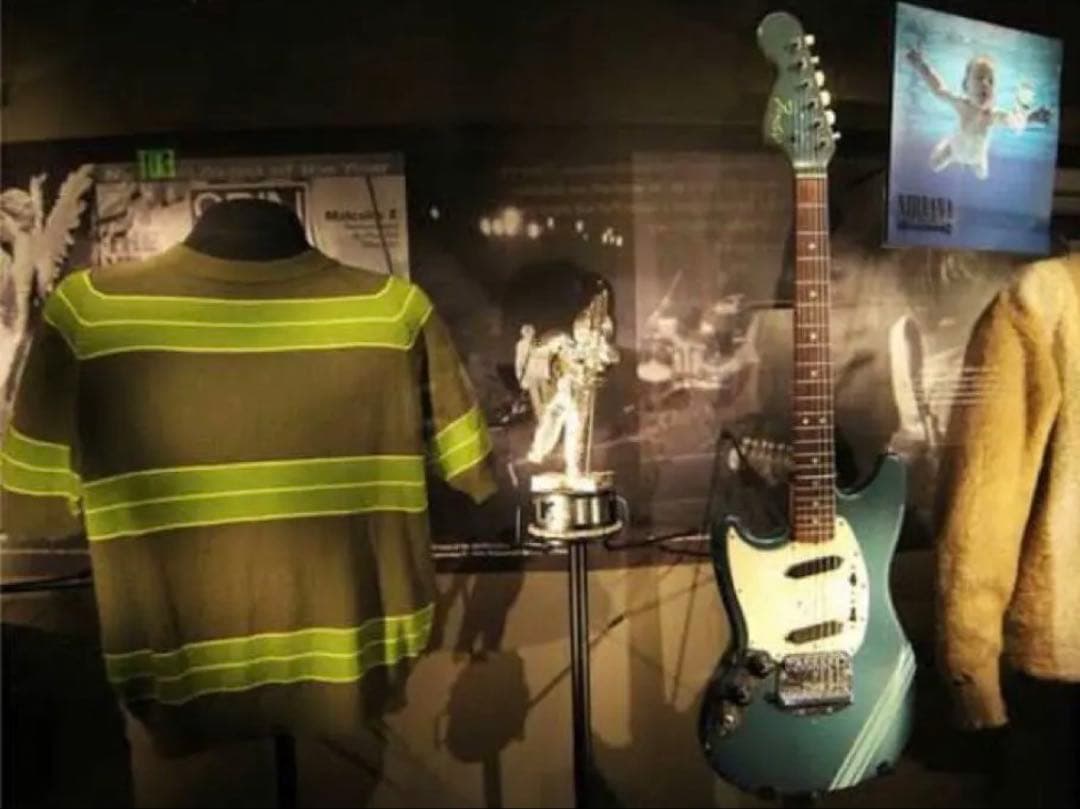 カートコバーン ボーダー ニット Lサイズ　スメルズ