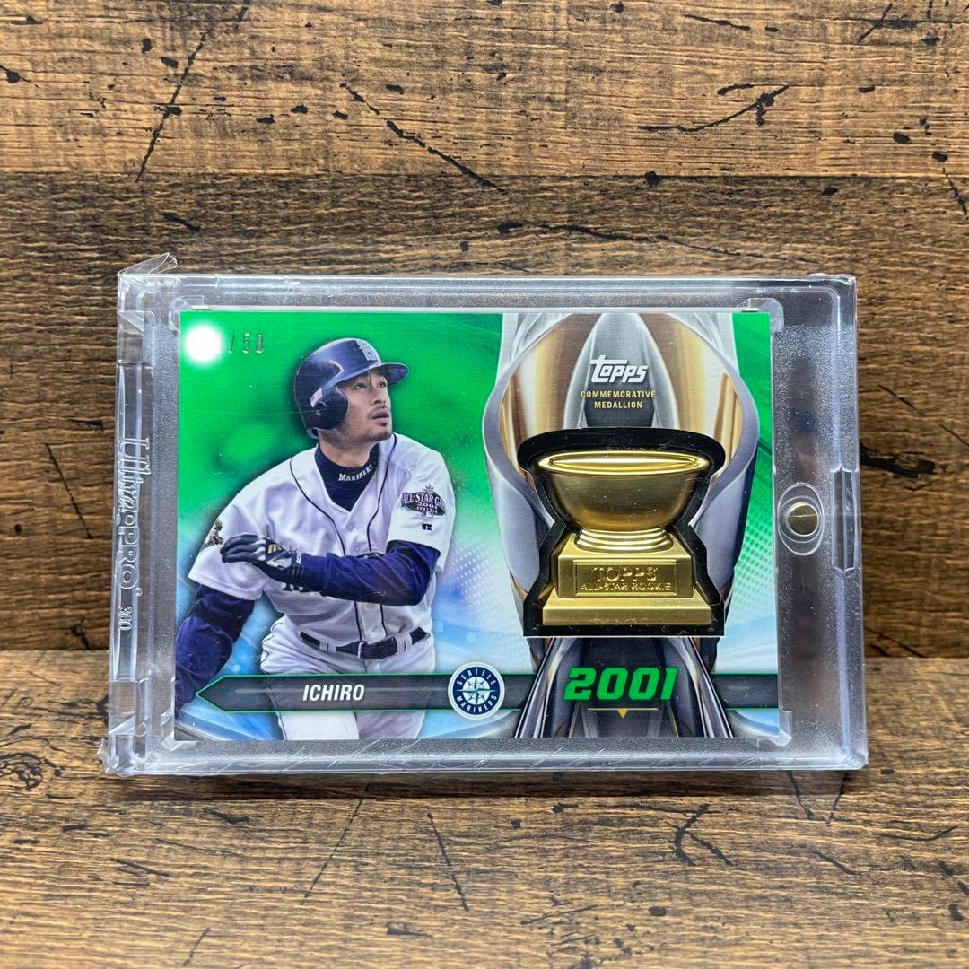 激レア！topps イチロー ルーキーオールスター メダリオン セット