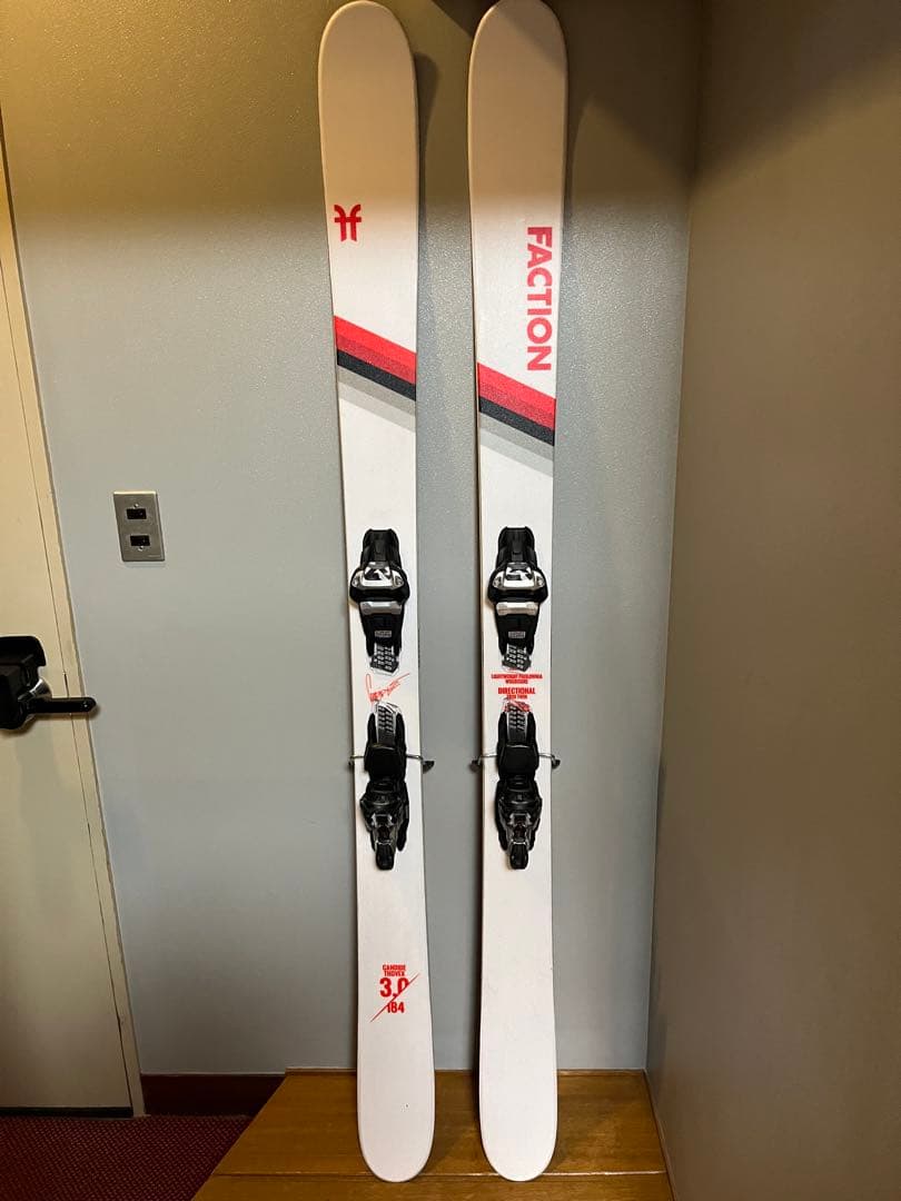 スキー板　faction CT3.0 184cm