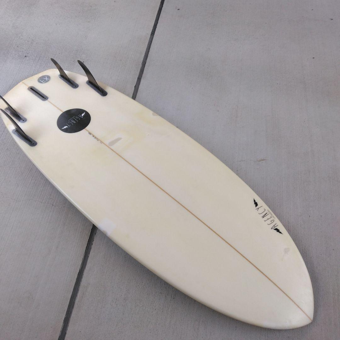 小波BULLANT5'6\" AGENCYサーフボードEPS　フィン付き