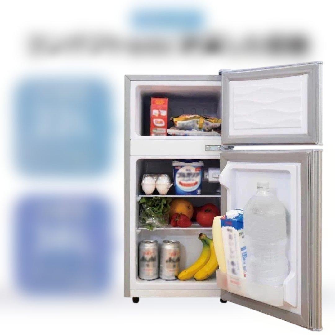 中古美品 冷蔵庫 一人暮らし冷凍冷蔵庫 60L　ブラック