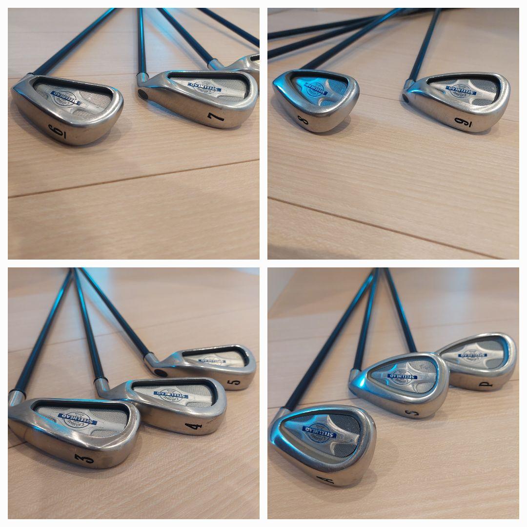 TaylorMade　キャディバッグ　ゴルフクラブセット　メンズ　初心者