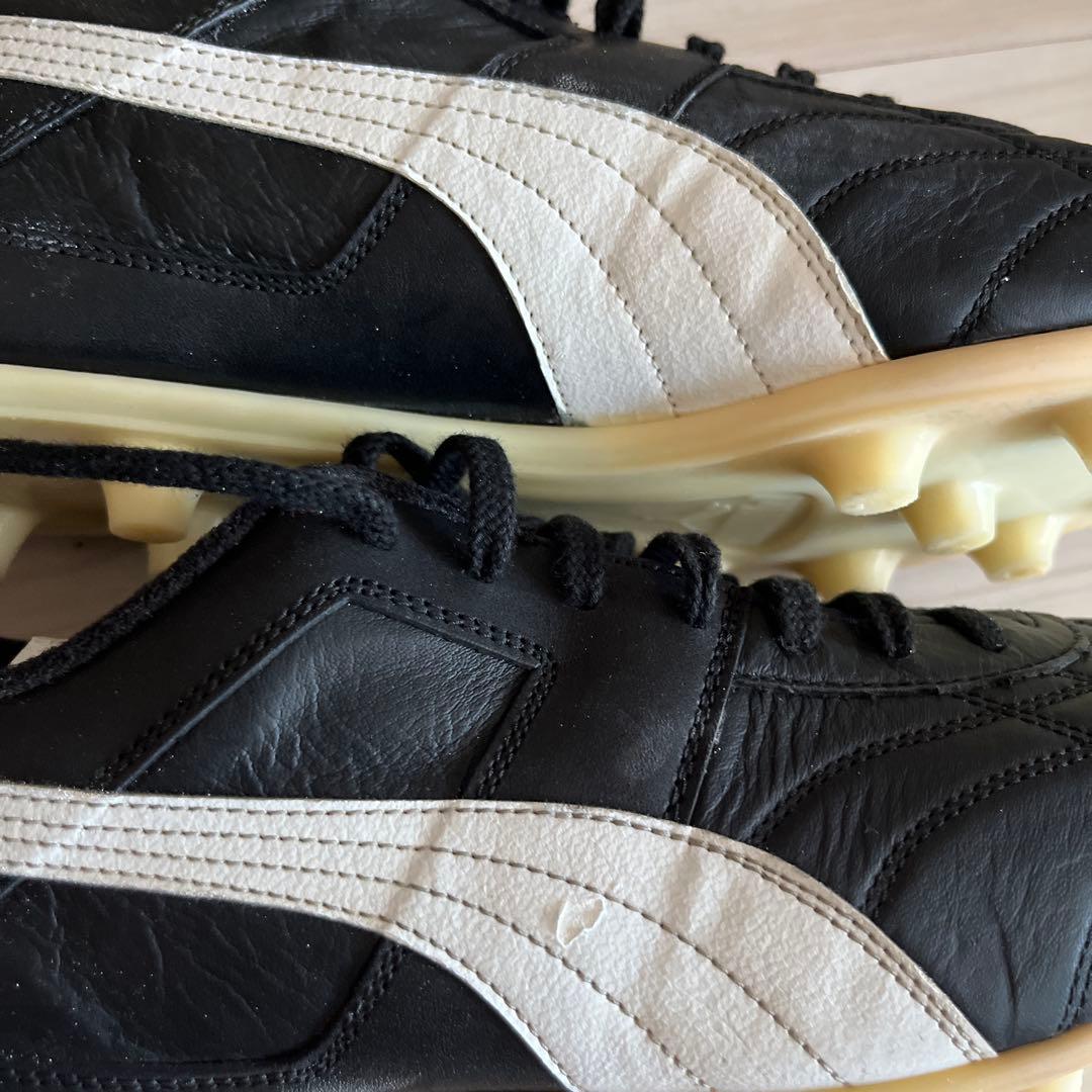 プーマ パラメヒコ ブラックホワイト スパイク 27.5cm