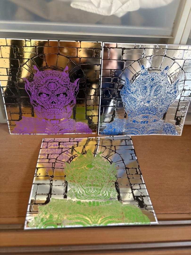 もうこやま　合成魔神　3体セット　ソフビ