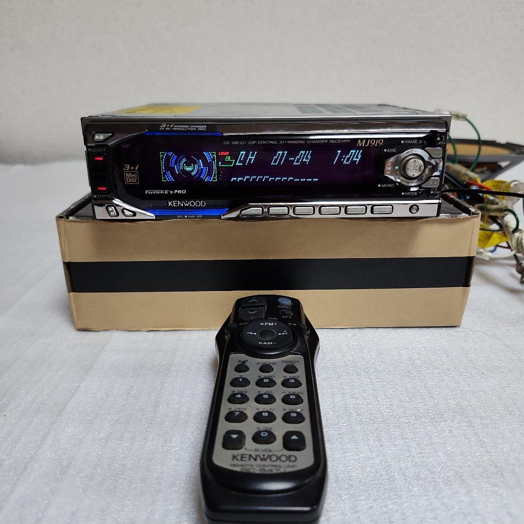 KENWOOD MJ919 ラジオチューナー 本体とリモコン付き