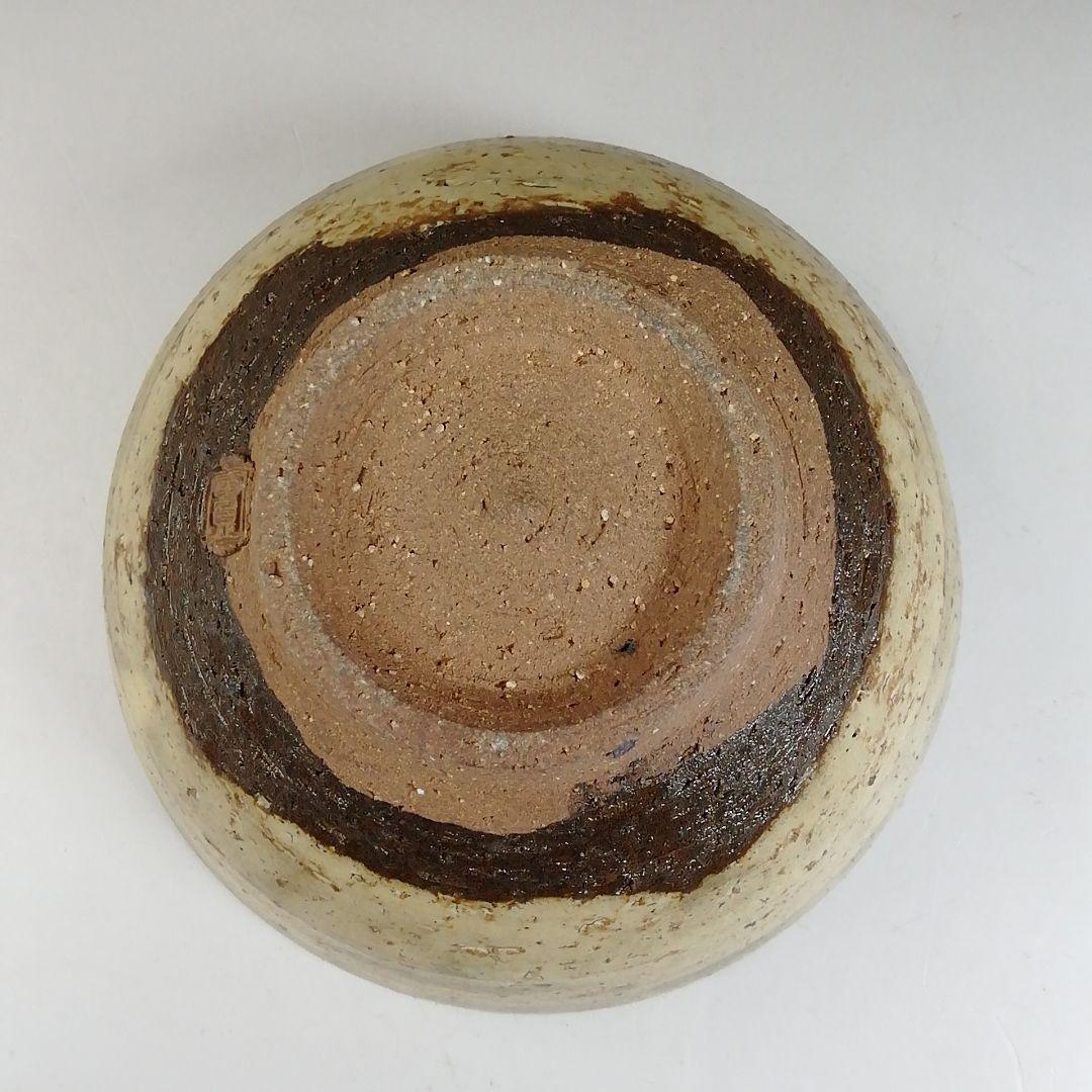 Ｗ２０７　茶碗　『黄伊羅保　茶碗』『深草窯　西川實 作』　共箱　抹茶碗　茶道具