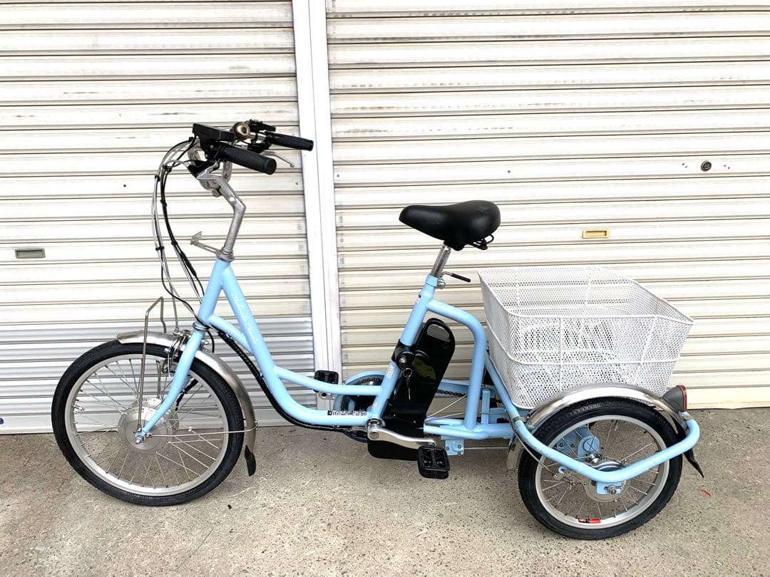 送料無料AshirakuCharlie電動三輪自転車20-16インチ動作確認済