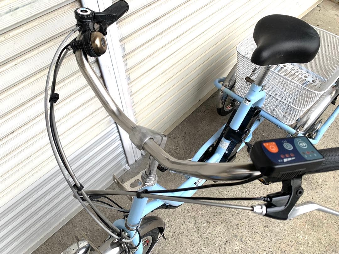送料無料AshirakuCharlie電動三輪自転車20-16インチ動作確認済