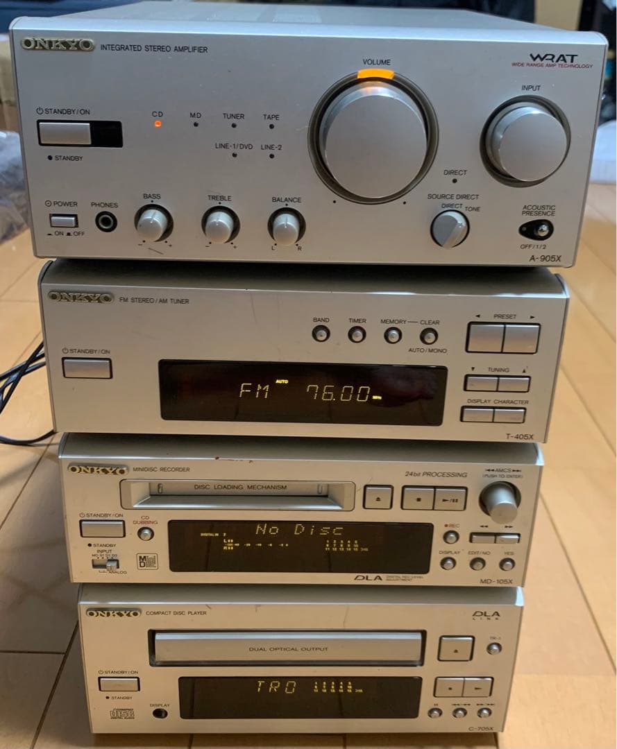 ONKYO オーディオコンポ A-905X